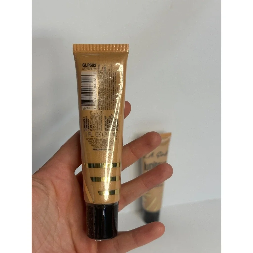 NEW L.A. Girl Luminous Glow Skin Illuminator Afterglow, 1 fl oz (30ml), Set of 2